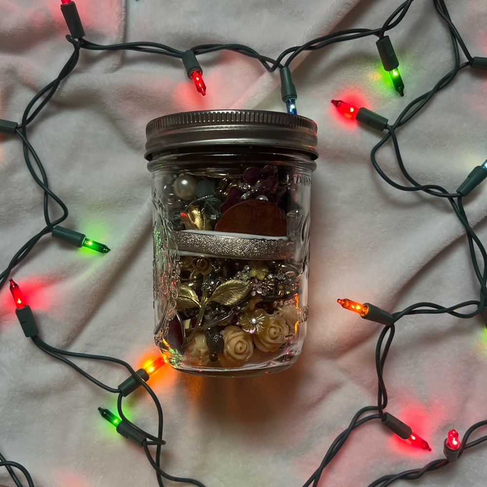 Miscellaneous Jewelry Jar #1